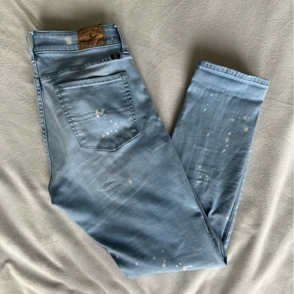 LUCKY BRAND LOLITA MID RISE LIGHT WASH DENIM JEANS SIZE  26